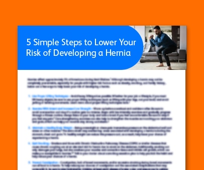 5 Steps to Lower Your Risk of Developing a Hernia Downloadable Thumbnail