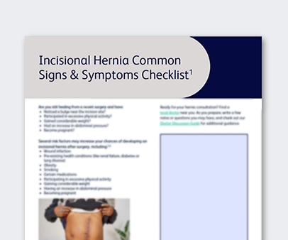 Incisional Hernia Checklist