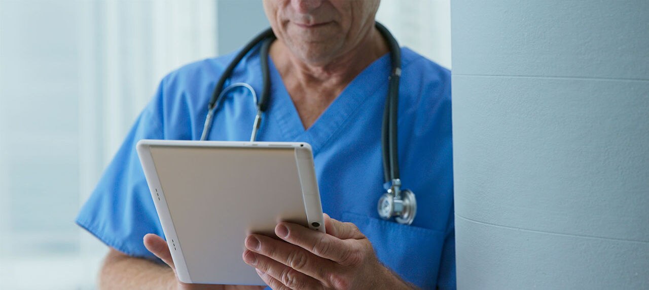 Doctor on iPad